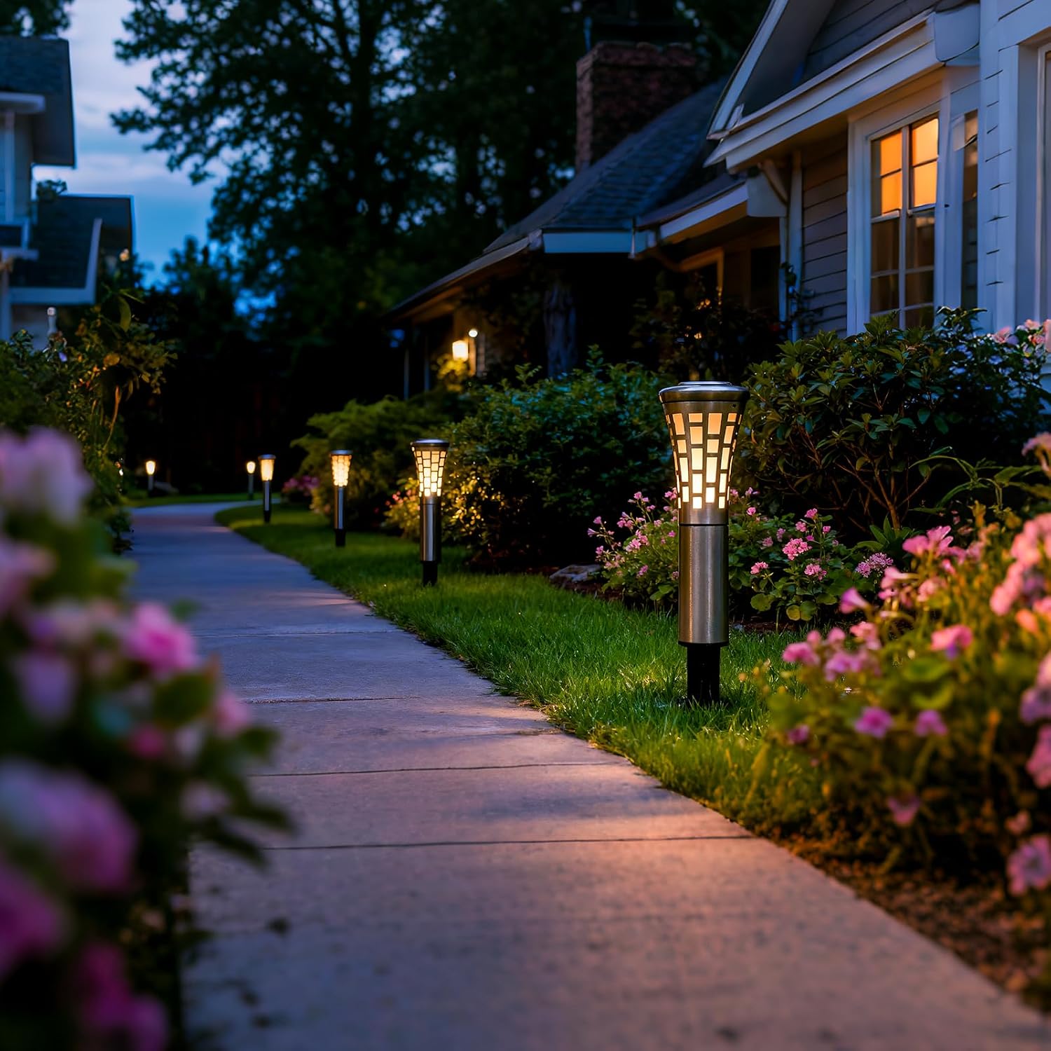 VENUS MANUFACTURING Low Voltage Landscape Lights LED Pathway Lights 29 ...