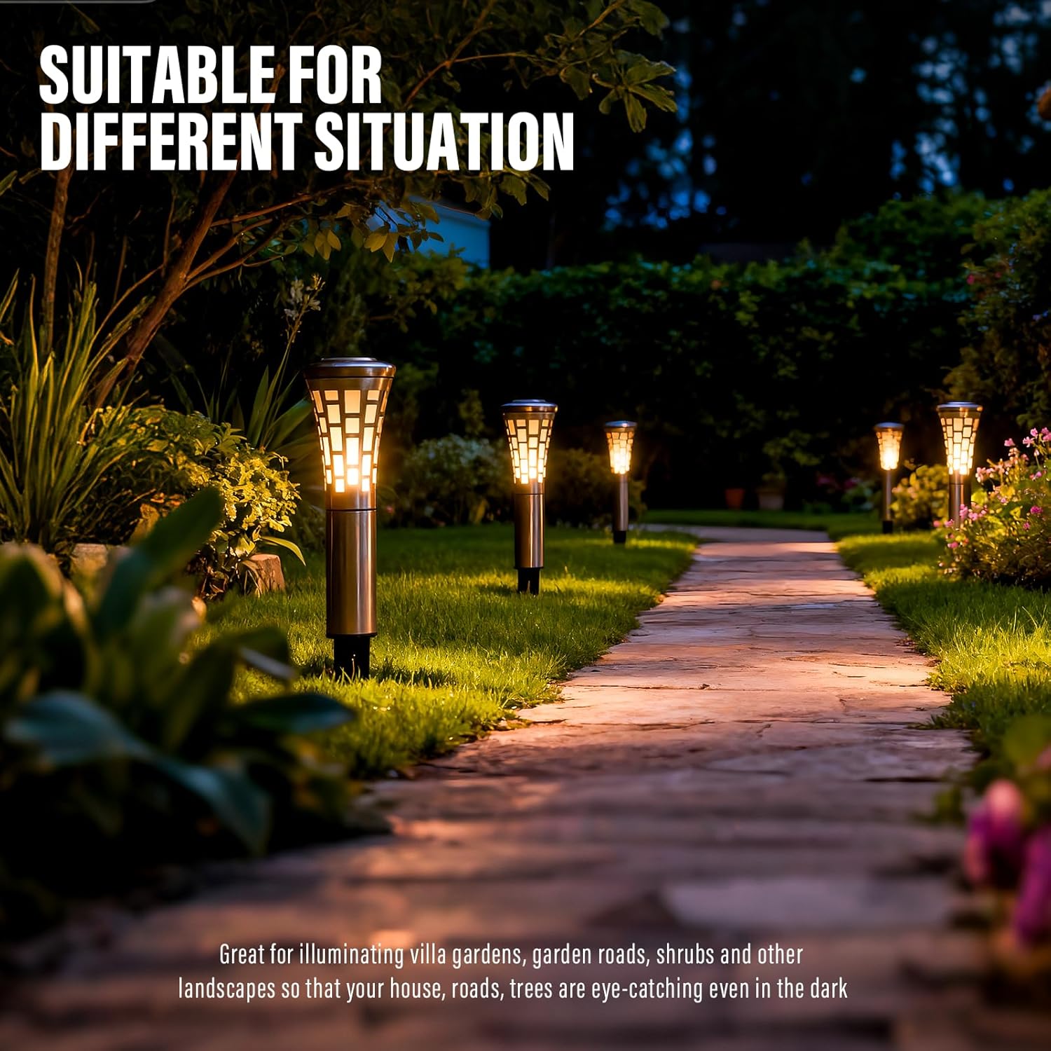 VENUS MANUFACTURING Low Voltage Landscape Lights LED Pathway Lights 29 ...