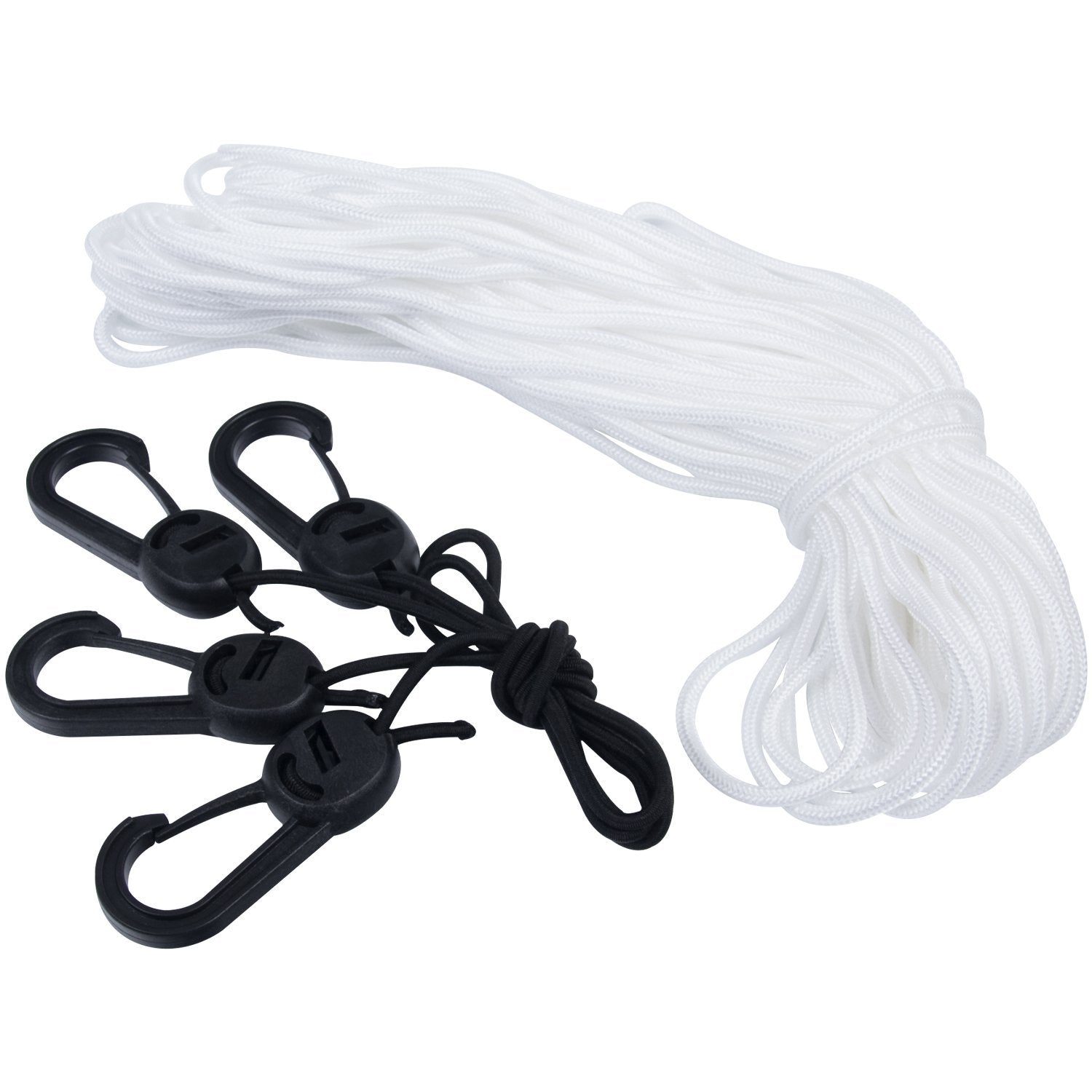 GOODSMANN Boat Cover Tie Down Kit, Durable Tie Down Straps, Rope & Hoo -  Venus Manufacturing