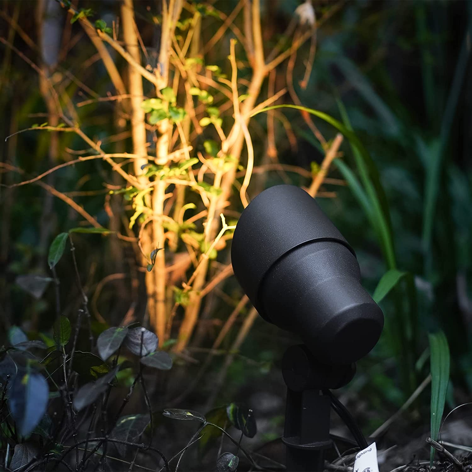 Gardencoin®Quantum 6W Low Voltage Well Lights, Anti-Glare,ETL Listed,  In-Ground Garden Lights