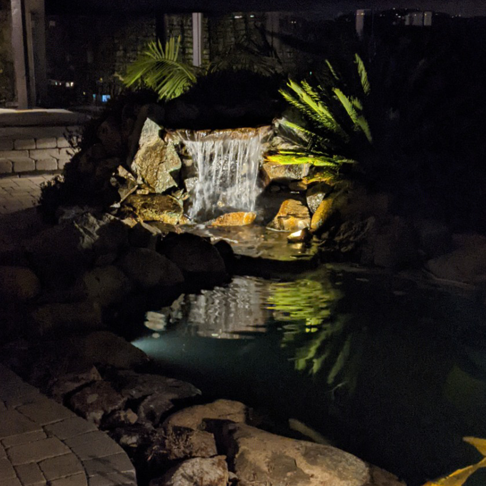 VENUS MANUFACTURING LED Pond Light Low Voltage Landscape Lighting 135 Lumen Underwater Lights Waterfall Pool Fountain Light 2900K for Home Pool Garden